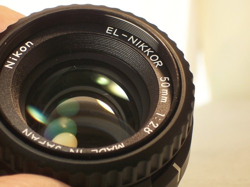 Nikon nikkor 50mm 8 - el-nikkor, f/2,8